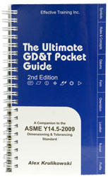 Ultimate Pocket Guide Gdt Asme Y145 2009 2Nd Edition Med